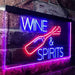 Wine and Spirits LED Light Sign - Way Up Gifts