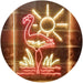 Tropical Decor Flamingo Sun LED Light Sign - Way Up Gifts