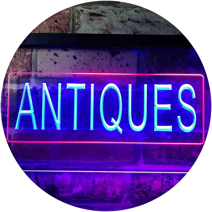 Antiques LED Light Sign - Way Up Gifts
