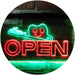 Open Toothbrush Dentist LED Light Sign - Way Up Gifts