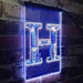 Family Name Letter H Monogram Initial LED Light Sign - Way Up Gifts