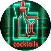 Cocktails Bar LED Light Sign - LED Gift Works