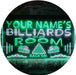 Personalized Pool Billiards Room LED Light Sign - Way Up Gifts