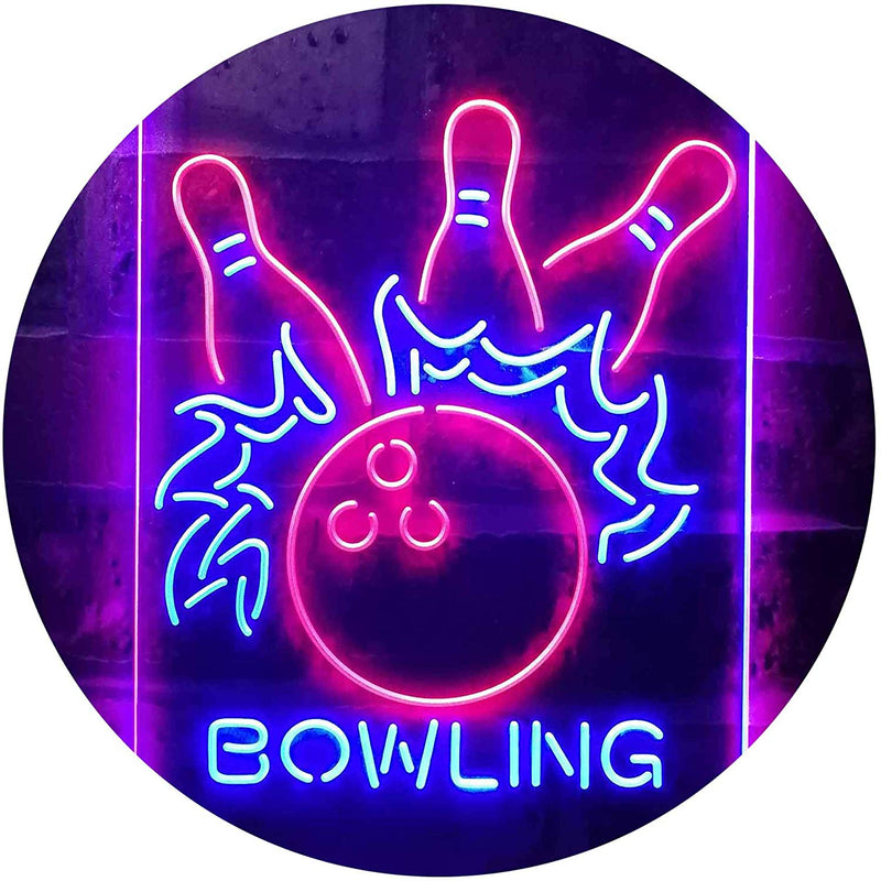 Bowling LED Light Sign - LED Gift Works