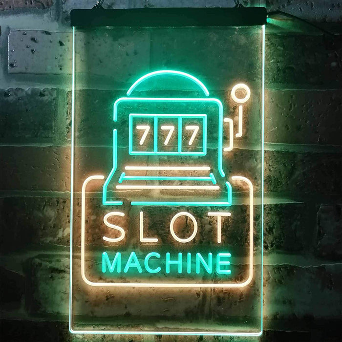 Casino Gambling Slot Machine LED Light Sign - Way Up Gifts