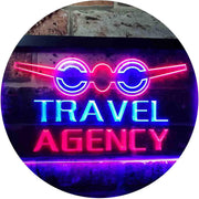 Travel Agency LED Light Sign - LED Gift Works
