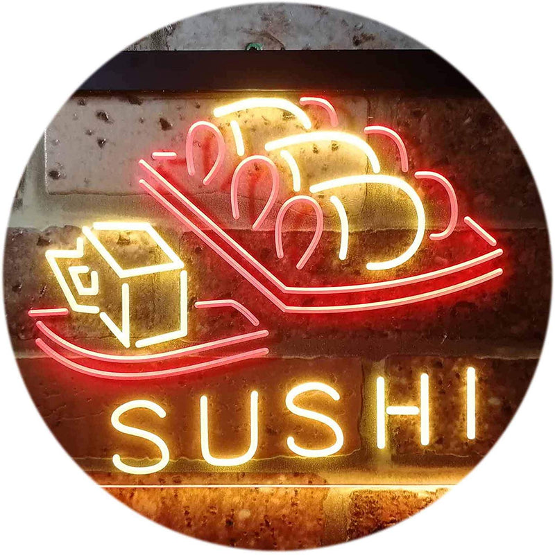 Sushi LED Light Sign - LED Gift Works