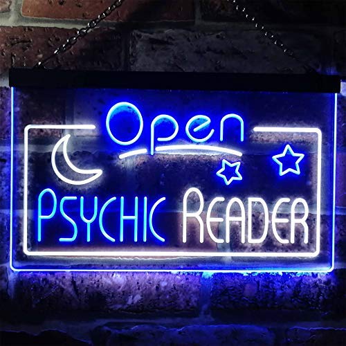 Open Fortune Teller Psychic Reader LED Light Sign - Way Up Gifts