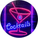 Cocktails LED Light Sign - Way Up Gifts