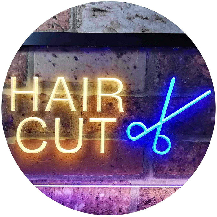 Barber Salon Hair Cut LED Light Sign - Way Up Gifts