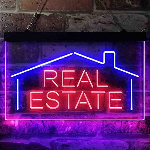Real Estate Agency LED Light Sign - Way Up Gifts