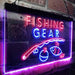 Bait Shop Fishing Gear LED Light Sign - Way Up Gifts