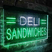 Deli Sandwiches LED Light Sign - LED Gift Works