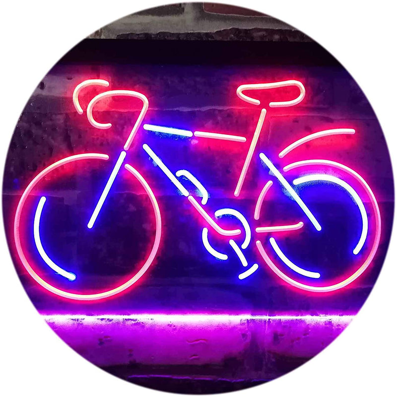 Bikes Bicycle Shop LED Light Sign - LED Gift Works