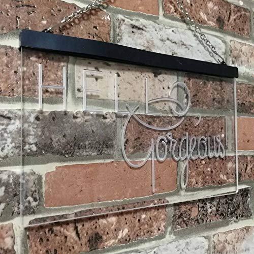 Hello Gorgeous LED Light Sign - Way Up Gifts