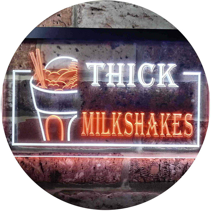 Thick Milkshakes LED Light Sign - Way Up Gifts