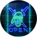 Beach Shop Pirate Open LED Light Sign - Way Up Gifts