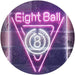 Eight Ball Pool Billiards LED Light Sign - Way Up Gifts