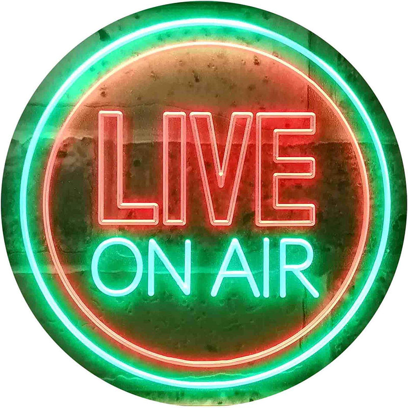 Live On Air LED Light Sign - LED Gift Works