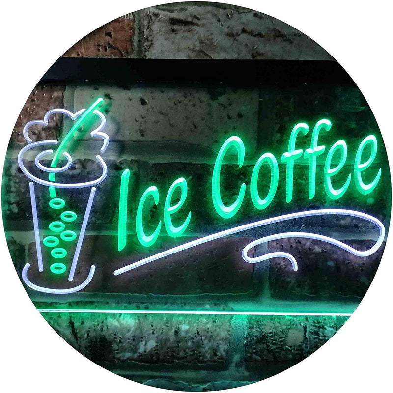 Ice Coffee LED Light Sign - LED Gift Works