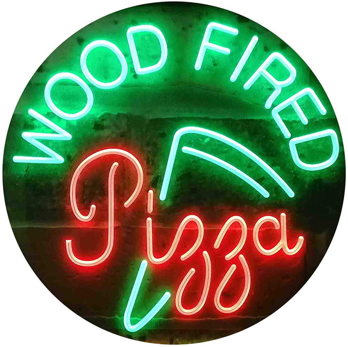 Wood Fired Pizza LED Light Sign - Way Up Gifts