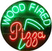 Wood Fired Pizza LED Light Sign - Way Up Gifts
