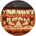 Personalized Pool Billiards Room LED Light Sign - Way Up Gifts