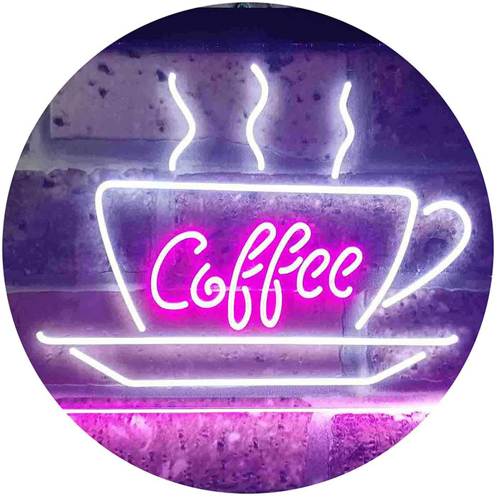 Coffee Cup LED Light Sign - Way Up Gifts