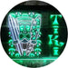 Surf Mask Man Tiki Bar LED Light Sign - Way Up Gifts
