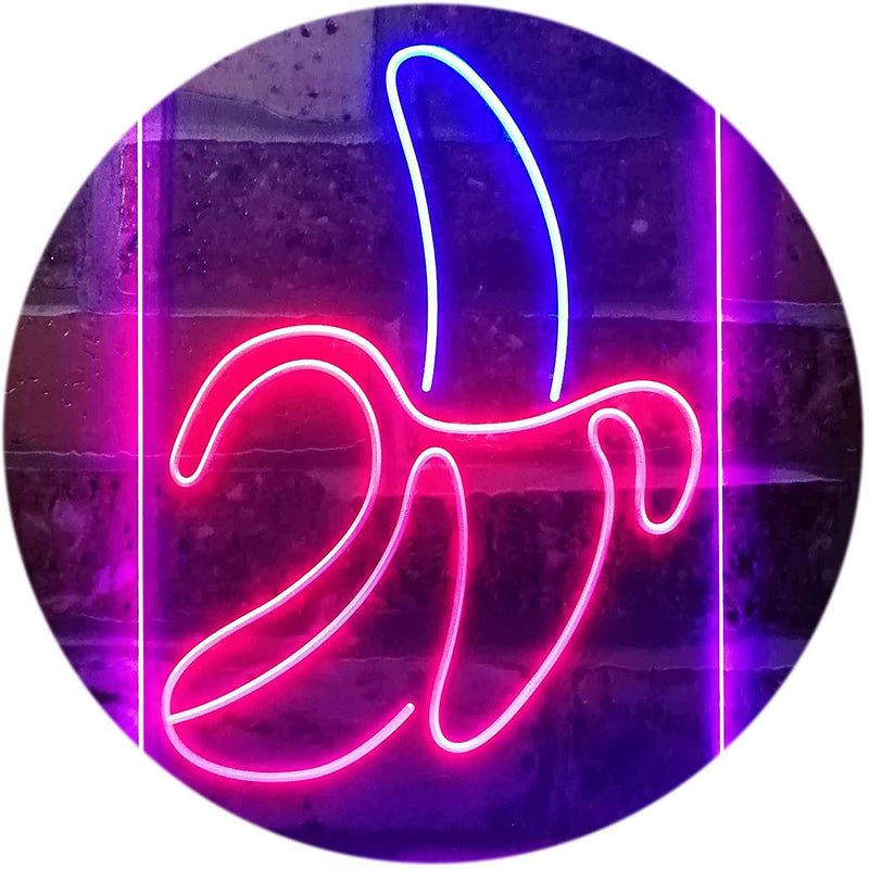 Banana Fruit Grocery Store Room Decor LED Light Sign - LED Gift Works
