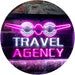 Travel Agency LED Light Sign - Way Up Gifts