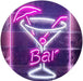 Cocktail Glass Bar LED Light Sign - Way Up Gifts