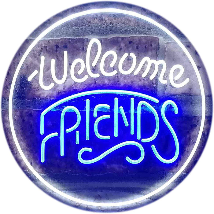 Welcome Friends LED Light Sign - Way Up Gifts