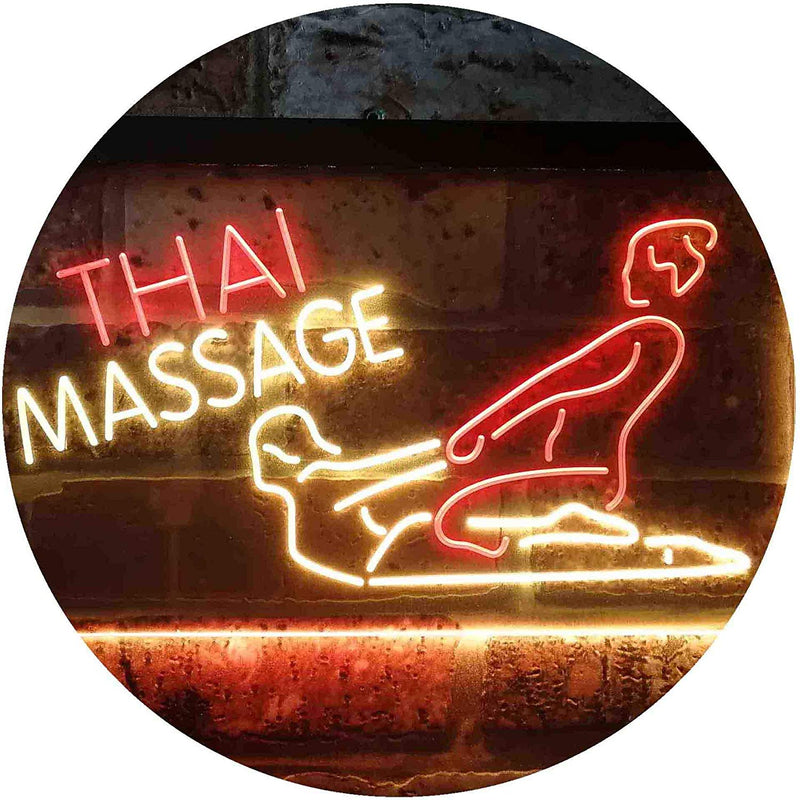 Thai Massage LED Light Sign - LED Gift Works