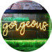 Girlfriend Gift Good Morning Gorgeous LED Light Sign - Way Up Gifts
