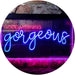 Girlfriend Gift Good Morning Gorgeous LED Light Sign - Way Up Gifts