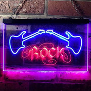 Guitars Rock Music LED Light Sign - LED Gift Works