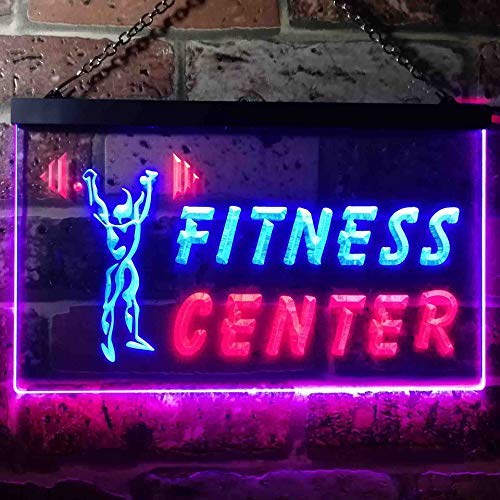 Gym Fitness Center LED Light Sign - Way Up Gifts