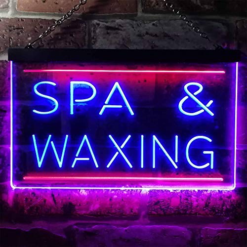 Beauty Salon Spa Waxing LED Light Sign - LED Gift Works