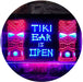 Tiki Bar Open LED Light Sign - Way Up Gifts