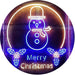 Merry Christmas Decoration Snowman LED Light Sign - Way Up Gifts