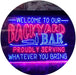 Backyard Bar Welcome Home Bar LED Light Sign - Way Up Gifts