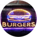 Hamburgers Burgers LED Light Sign - Way Up Gifts