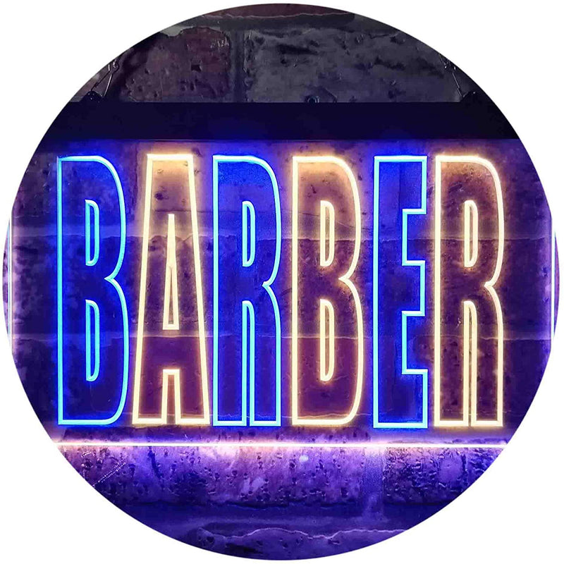 Barber LED Light Sign - LED Gift Works