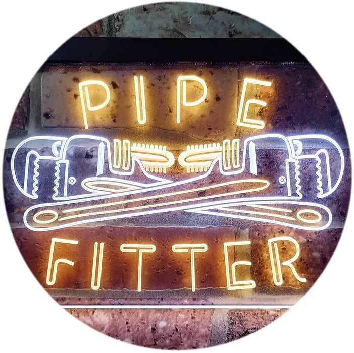 Pipe Fitter Tools LED Light Sign - Way Up Gifts