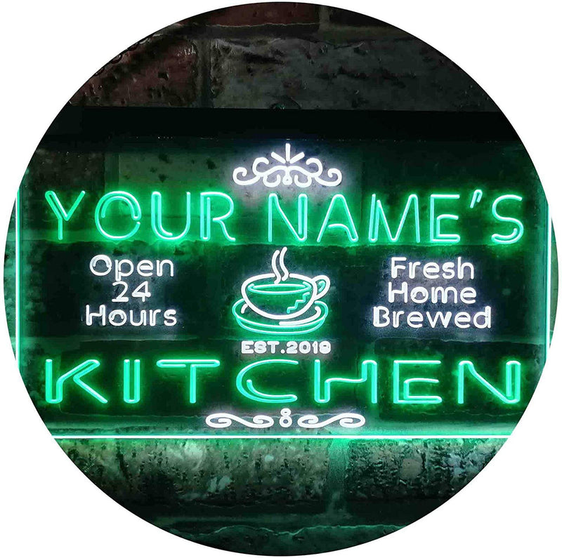 Personalized Home Kitchen Decor LED Light Sign - LED Gift Works