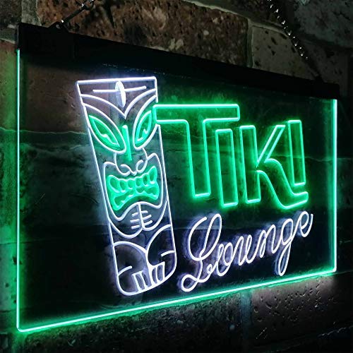 Bar Tiki Lounge LED Light Sign - LED Gift Works