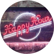 Happy Hour LED Light Sign - LED Gift Works