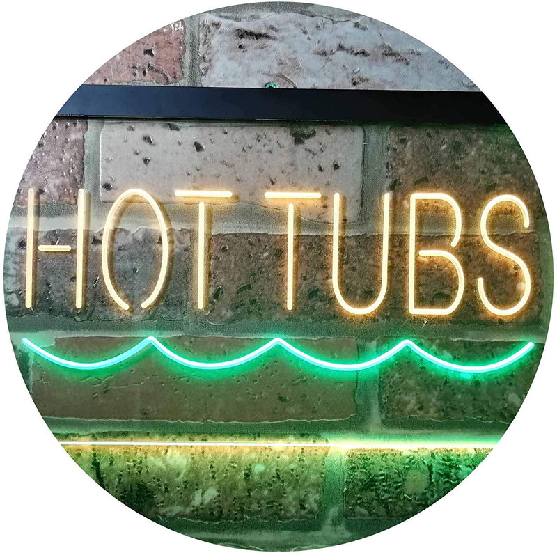 Hot Tubs LED Light Sign - LED Gift Works