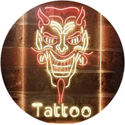Hannya Mask Tattoo LED Light Sign - LED Gift Works